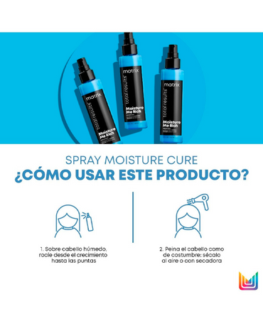 MATRIX TOTAL RESULTS MOISTURE ME RICH MOISTURE CURE 150 ML. - El Palacio De La Belleza