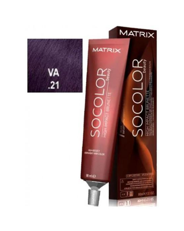MATRIX SOCOLOR BRUNETTE TINTE 90 GRS. VA .21 (D) – El Palacio De La Belleza