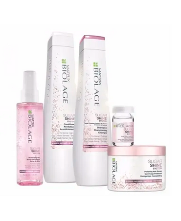 MATRIX BIOLAGE SUGAR SHINE AMPOLLETAS 10X6 ML. - El Palacio De La Belleza