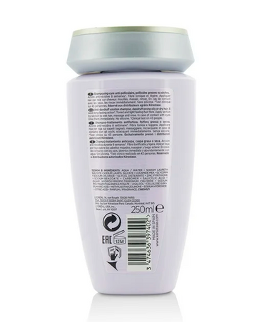 KERASTASE SPECIFIQUE BAIN ANTI-PELLICULAIRE SHAMPOO CASPA 250 ML.