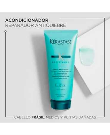 KERASTASE RESISTANCE CIMENT ANTI-USURE 200 ML. - El Palacio De La Belleza