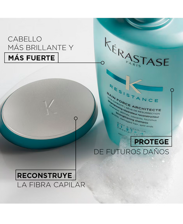 KERASTASE RESISTANCE BAIN FORCE ARCHITECTE SHAMPOO 250 ML.