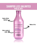 LP LOREAL SERIE EXPERT LISS UNLIMITED SHAMPOO 300 ML. - El Palacio De La Belleza