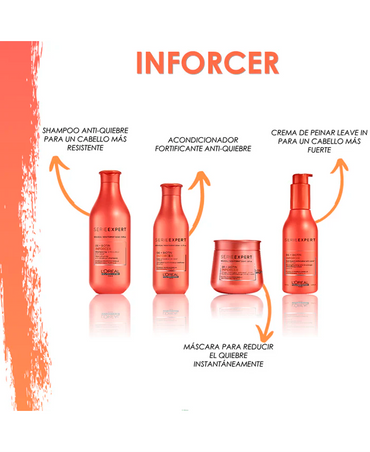 LP LOREAL SERIE EXPERT INFORCER SHAMPOO 300 ML. - El Palacio De La Belleza