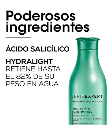 LP LOREAL SERIE EXPERT VOLUMETRY ACONDICIONADOR 200 ML. - El Palacio De La Belleza