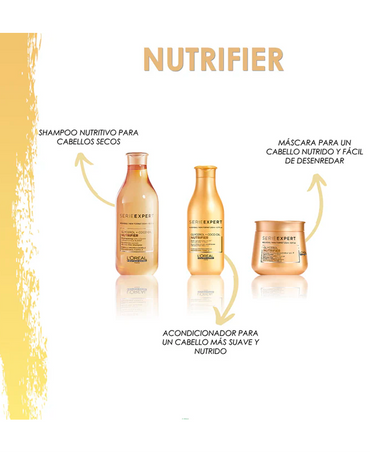 LP LOREAL SERIE EXPERT NUTRIFIER ACONDICIONADOR 200 ML. - El Palacio De La Belleza