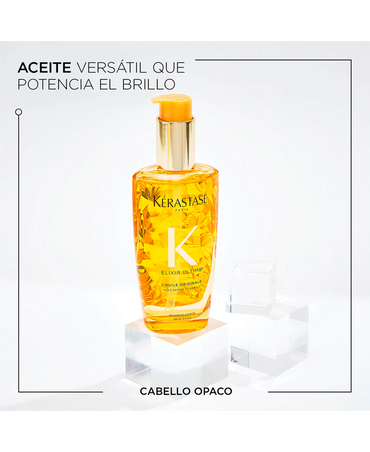 KERASTASE ELIXIR K ULTIME L' HUILE ORIGINALE ACEITE VOLUMINIZADOR 100 ML. - El Palacio De La Belleza