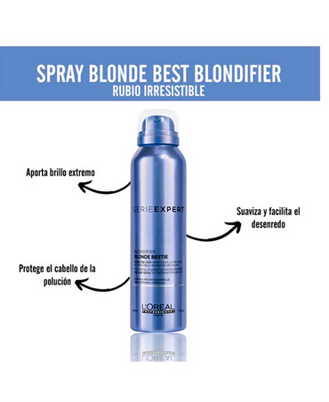 LP LOREAL SERIE EXPERT BLONDIFIER BLONDE BESTIE 150 ML. - El Palacio De La Belleza