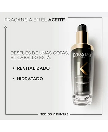 KERASTASE CHRONOLOGISTE HUILE DE PARFUM 75 ML. REFILLABLE