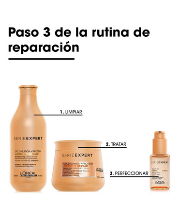 LP LOREAL SERIE EXPERT ABSOLUT REPAIR GOLD SERUM 50 ML. - El Palacio De La Belleza