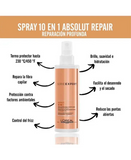 LP LOREAL SERIE EXPERT ABSOLUT REPAIR GOLD 10 IN 1 190 ML. - El Palacio De La Belleza