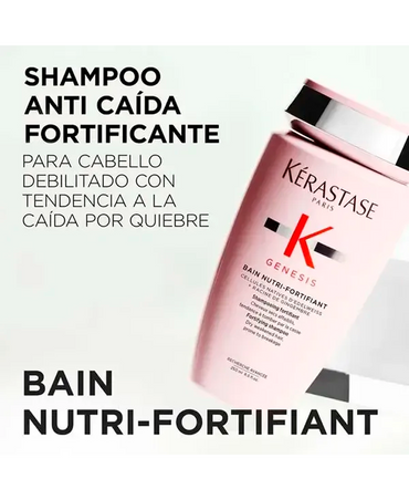 KERASTASE GENESIS BAIN NUTRI-FORTIFIANT CABELLO QUIEBRE SHAMPOO LITRO