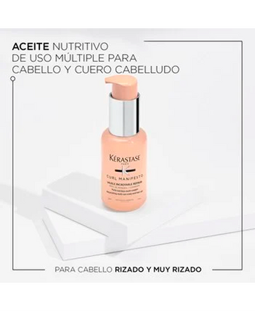 KERASTASE CURL MANIFESTO HUILE SUBLIME INCROYABLE REPAIR 50 ML.