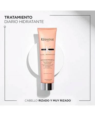 KERASTASE CURL MANIFESTO CREME DE JOUR CREMA TERMICA 150 ML. - El Palacio De La Belleza