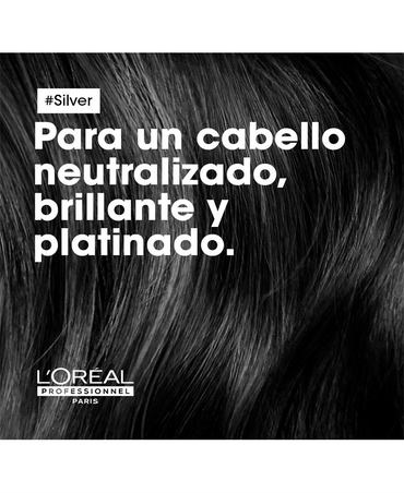 LP LOREAL SERIE EXPERT SILVER SHAMPOO 500 ML. 2026 - El Palacio De La Belleza