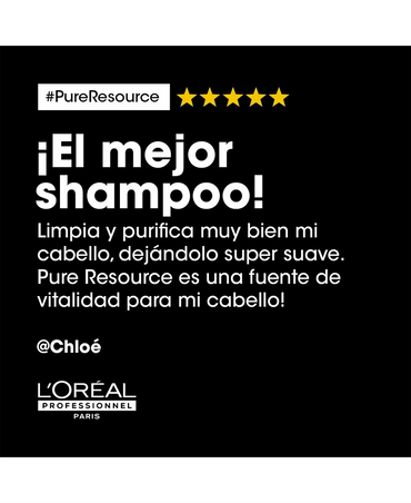 LP LOREAL SERIE EXPERT PURE RESOURCE SHAMPOO 300 ML. 2025 GRASO