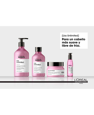 LP LOREAL SERIE EXPERT LISS UNLIMITED SHAMPOO 500 ML. 2025 - El Palacio De La Belleza