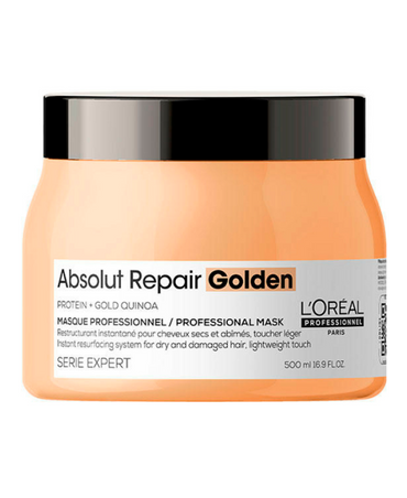 LP LOREAL SERIE EXPERT ABSOLUT REPAIR MASCARILLA GOLDEN QUINOA 500 ML. 2025