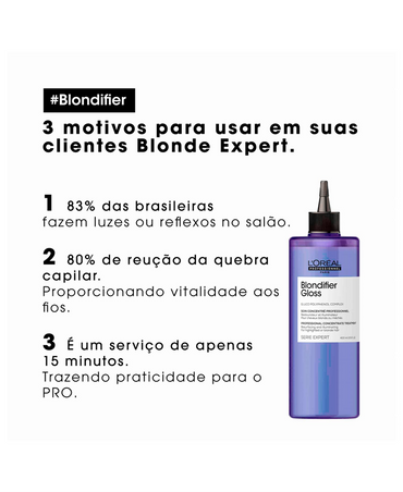 LP LOREAL SERIE EXPERT BLONDIFIER LIQUID 400 ML. 2025 - El Palacio De La Belleza