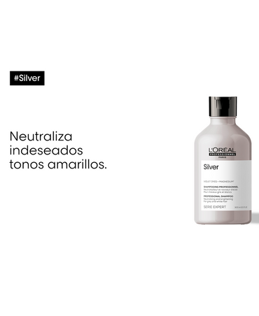 LP LOREAL SERIE EXPERT SILVER SHAMPOO 1500 ML. 2026 - El Palacio De La Belleza
