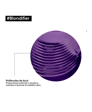 LP LOREAL SERIE EXPERT BLONDIFIER GLOSS SHAMPOO 1500 ML. 2025 - El Palacio De La Belleza