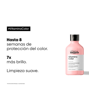 LP LOREAL SERIE EXPERT VITAMINO COLOR SHAMPOO 500 ML. 2025 - El Palacio De La Belleza