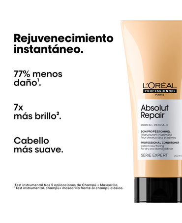 LP LOREAL SERIE EXPERT ABSOLUT REPAIR GOLD ACONDICIONADOR 200 ML. 2025 - El Palacio De La Belleza