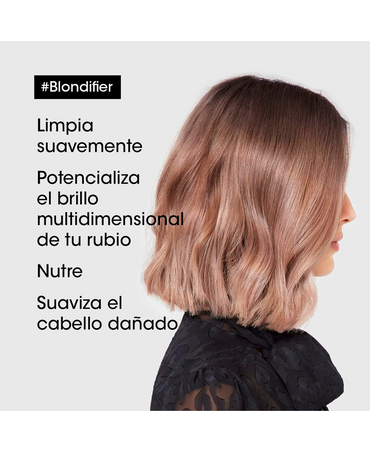 LP LOREAL SERIE EXPERT BLONDIFIER COOL SHAMPOO 1500 ML.2025 - El Palacio De La Belleza
