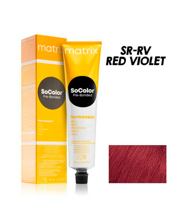 MATRIX SOCOLOR TINTE 90 GRS. SR-RV PRE-BONDED