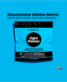 MATRIX LIGHT MASTER POUCH DECOLORANTE 500 GRS. 2025