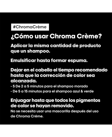 LP LOREAL SERIE EXPERT CHROMA CREME ASH SHAMPOO 500 ML.