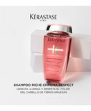KERASTASE CHROMA ABSOLU BAIN RICHE CHROMA RESPECT SHAMPOO 250 ML.