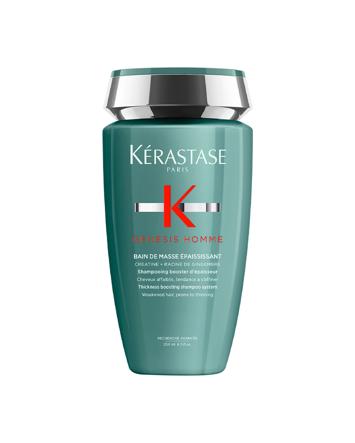 KERASTASE GENESIS HOMME BAIN DE MASSE EPAISSISANT 250 ML.