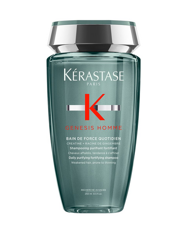 KERASTASE GENESIS HOMME BAIN DE FORCE QUOTIDIEN 250 ML.