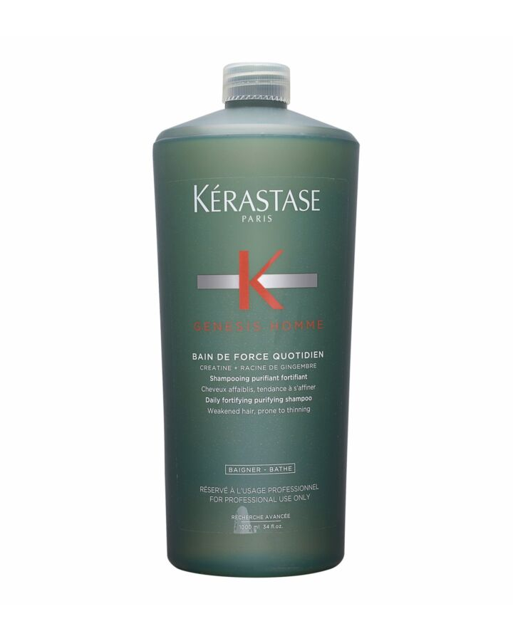 KERASTASE GENESIS HOMME BAIN DE FORCE QUOTIDIEN 1000 ML.