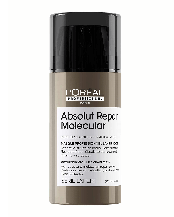 LP LOREAL SERIE EXPERT ABSOLUT REPAIR MOLECULAR LEAVE-IN MASK 100 ML. 2024