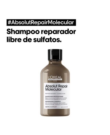 LP LOREAL SERIE EXPERT ABSOLUT REPAIR MOLECULAR SHAMPOO 1500 ML. 2025 - El Palacio De La Belleza