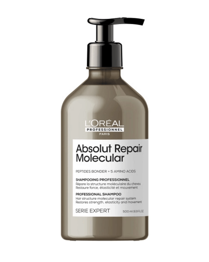 LP LOREAL SERIE EXPERT ABSOLUT REPAIR MOLECULAR SHAMPOO 500 ML. 2024