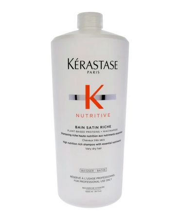 KERASTASE NUTRITIVE BAIN SATIN RICHE SHAMPOO LITRO