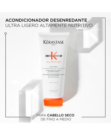 KERASTASE NUTRITIVE LAIT VITAL SHAMPOO 1 LT.