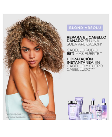 KERASTASE BLOND ABSOLU PURE HYALURONIC ACID SERUM 2% 50 ML.