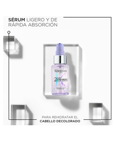 KERASTASE BLOND ABSOLU PURE HYALURONIC ACID SERUM 2% 50 ML.