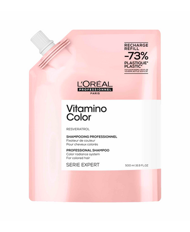 LP LOREAL SERIE EXPERT VITAMINO COLOR SHAMPOO 500 ML. REFILL 2026