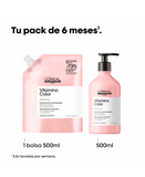 LP LOREAL SERIE EXPERT VITAMINO COLOR SHAMPOO 500 ML. REFILL 2026