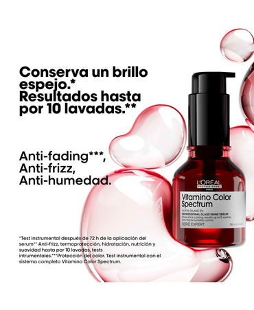 LP LOREAL SERIE EXPERT VITAMINO COLOR SPECTRUM SERUM GLASS SHINE 50 ML.