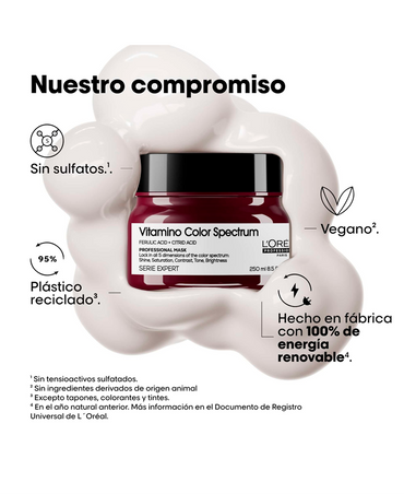 LP LOREAL SERIE EXPERT VITAMINO COLOR SPECTRUM MASCARILLA 250 ML. 2026