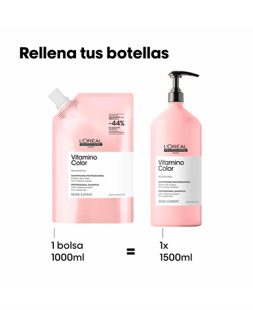 LP LOREAL SERIE EXPERT VITAMINO COLOR SHAMPOO 1000 ML. REFILL 2026