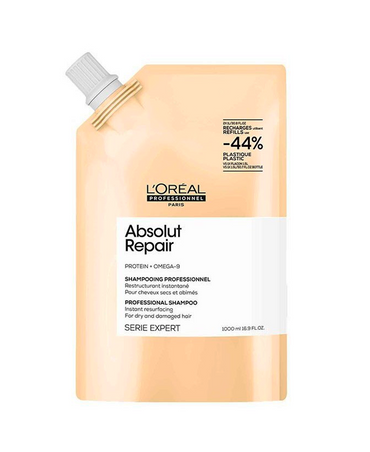 LP LOREAL SERIE EXPERT ABSOLUT REPAIR SHAMPOO 1000 ML. REFILL