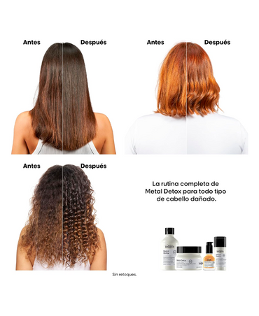 LP LOREAL SERIE EXPERT METAL DETOX SHAMPOO 1000 ML. REFILL