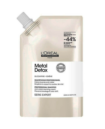 LP LOREAL SERIE EXPERT METAL DETOX SHAMPOO 1000 ML. REFILL